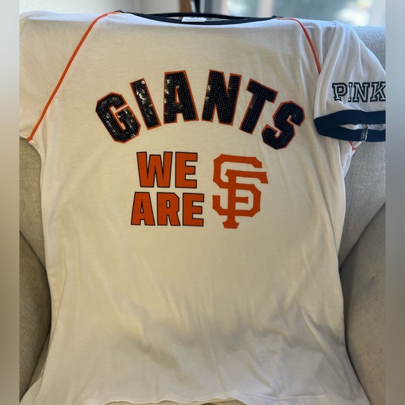 Tops - Victoria Secret Pink SF Giants tee.